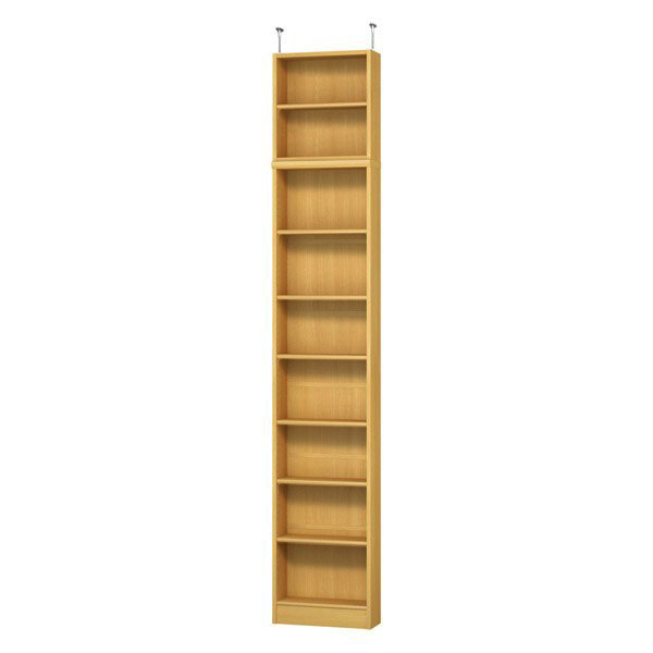 (商品画像) エースラック/カラーラック オーダーメイド 天井突っ張り 奥行19cm×高さ254～263cm×幅30～44cm（標準タイプ）