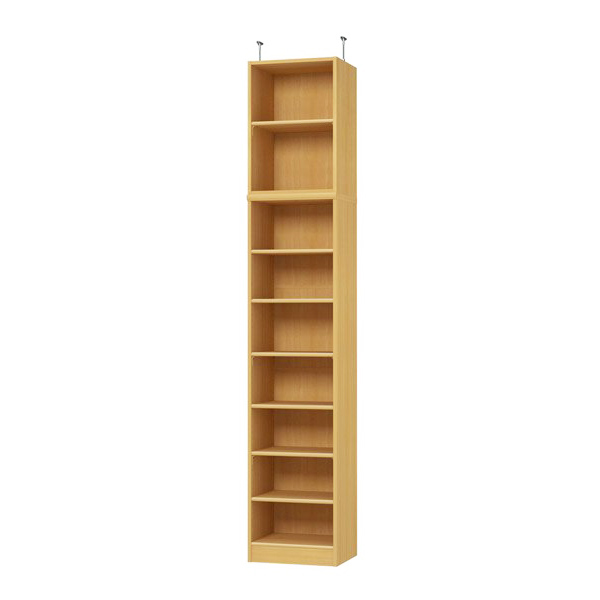 (商品画像) エースラック/カラーラック オーダーメイド 天井突っ張り 奥行40cm×高さ250～259cm×幅30～44cm（標準タイプ）