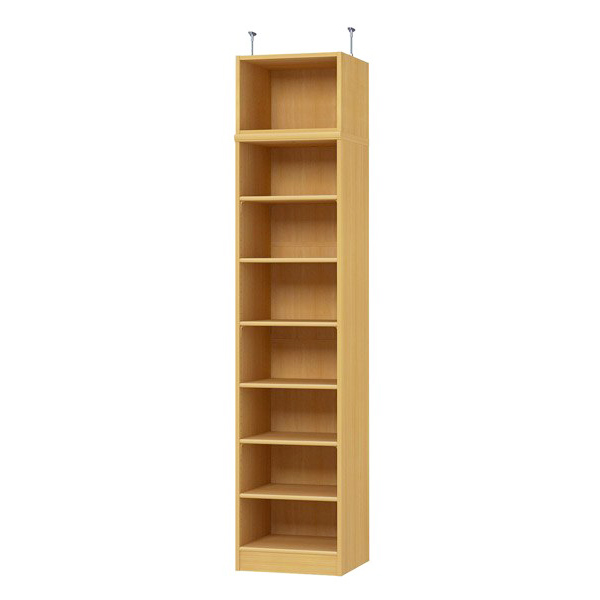 (商品画像) エースラック/カラーラック オーダーメイド 天井突っ張り 奥行46cm×高さ217～226cm×幅30～44cm（標準タイプ）