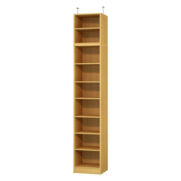 (商品画像) エースラック/カラーラック オーダーメイド 天井突っ張り 奥行46cm×高さ254～263cm×幅30～44cm（標準タイプ）
