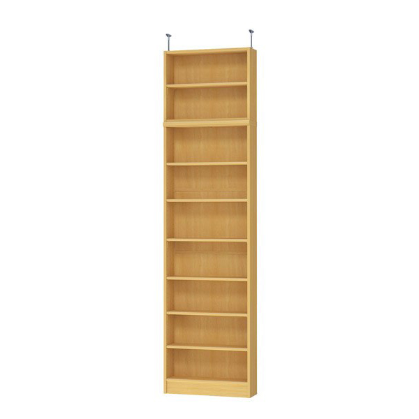 (商品画像) エースラック/カラーラック オーダーメイド 天井突っ張り 奥行19cm×高さ232～241cm×幅45～59cm（標準タイプ）