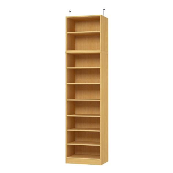 (商品画像) エースラック/カラーラック オーダーメイド 天井突っ張り 奥行46cm×高さ241.1～250.1cm×幅45～59cm（標準タイプ）