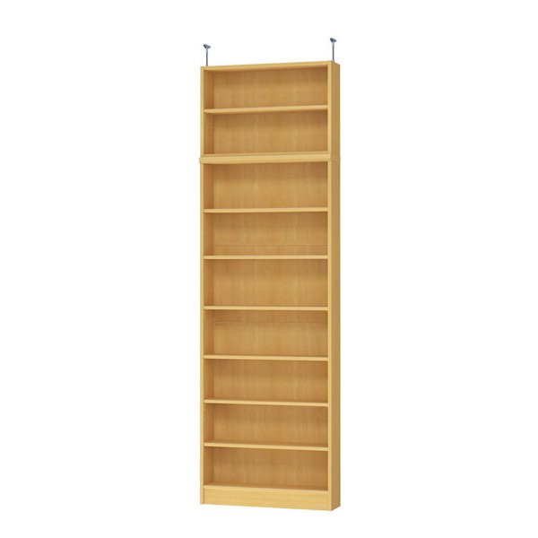 (商品画像) エースラック/カラーラック オーダーメイド 天井突っ張り 奥行19cm×高さ232～241cm×幅60～70cm（標準タイプ）