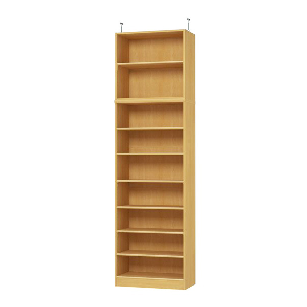 (商品画像) エースラック/カラーラック オーダーメイド 天井突っ張り 奥行40cm×高さ250～259cm×幅60～70cm（標準タイプ）