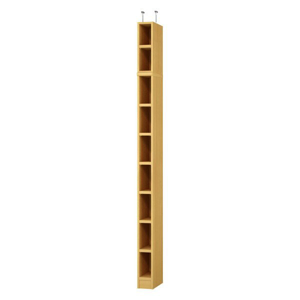 (商品画像) エースラック/カラーラック オーダーメイド 天井突っ張り 奥行40cm×高さ254～263cm×幅15～24cm（タフタイプ）