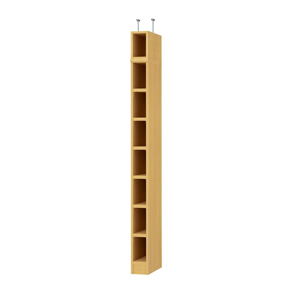 (商品画像) エースラック/カラーラック オーダーメイド 天井突っ張り 奥行46cm×高さ208～217cm×幅15～24cm（タフタイプ）