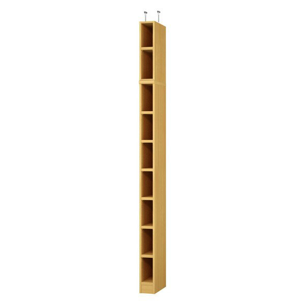 (商品画像) エースラック/カラーラック オーダーメイド 天井突っ張り 奥行46cm×高さ263.1～272.1cm×幅15～24cm（タフタイプ）