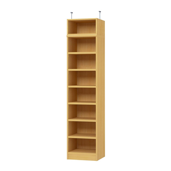(商品画像) エースラック/カラーラック オーダーメイド 天井突っ張り 奥行46cm×高さ208～217cm×幅30～44cm（タフタイプ）