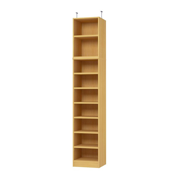 (商品画像) エースラック/カラーラック オーダーメイド 天井突っ張り 奥行46cm×高さ250～259cm×幅30～44cm（タフタイプ）