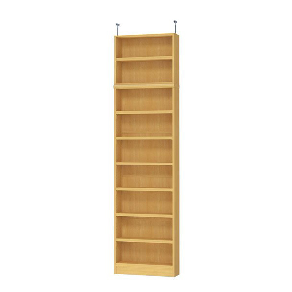 (商品画像) エースラック/カラーラック オーダーメイド 天井突っ張り 奥行19cm×高さ232～241cm×幅45～59cm（タフタイプ）